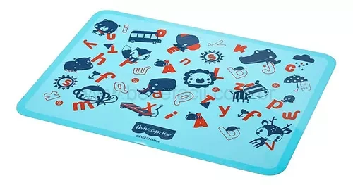 Lugar Americano Silicone Estampado Yummy! Azul Fisher Bb1195 - 3