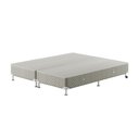 Ver imagem 1 de Base Box Bipartido King Spubio Incofal Marrom Claro 198x198x35cm