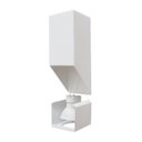 Ver imagem 7 de Arandela Sobrepor Bisel 1 Foco Branca Parede Fachada + Led Mr16 Br. Quente St3256