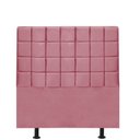 Ver imagem 1 de Cabeceira para Cama Box Solteiro 90 Cm Clara:rosa Bebe