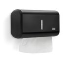 Ver imagem 1 de Porta Papel Toalha Interfolha Dispenser Compacto Preto Urban