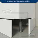 Ver imagem 6 de Cozinha Compacta Americana Texas 10 Portas 2 Gavetas com Rodapé Branco - Pnr Móveis