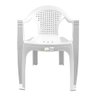 Cadeira Plastico Viviane Branca com Braço - Duo - 1