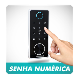 Fechadura Digital Biométrica Primebras Dubai Wi-fi - 3