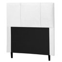 Ver imagem 1 de Cabeceira Cama Box Solteiro Donna 90cm Corano Branco - Desk Design