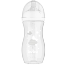 Ver imagem 6 de Kit Buba 3 Mamadeiras Easy Flow Branco Nuvem Anticólica