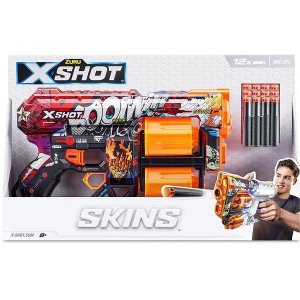 Lançador X-shot Skins Skins Dread Boom12 Dardos Candide 5611