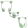 Fone Bluetooth Orelha de Gato Led Colorido (verde) - 5