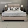 Cama Moderna Luxo com Cabeceira Berlim Linho Rbl:king/bege - 3