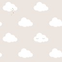 Ver imagem 1 de Papel de Parede Infantil de nuvens FOFURA Baby FF4015. Edantex