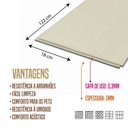 Ver imagem 5 de Piso Vinílico Clicado Régua 122x18cm 3mm