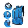 MOCHILA VIAGEM CAMPING TRILHA TREKKING MONTANHISMO 40L - Azul escuro - 3