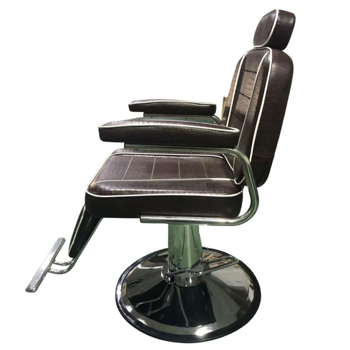Cadeira de salão de cabeleireiro, resistente, Cadeira clássica do barbeiro,  cadeira profissional do salão de beleza, barbeiro, corte do cabelo/cadeira  da beleza/altura ajustável hidráulica, 420lb