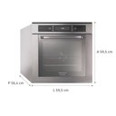 Ver imagem 2 de Forno de Embutir Elétrico Brastemp com Função Ar Forçado e Painel Touch - 67l, Bo260ar - 220v