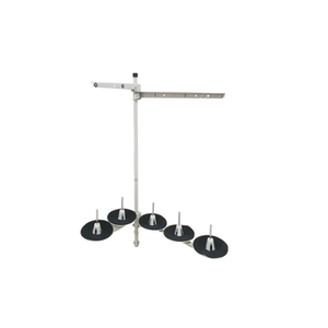 Porta Fio Cinza Reforçado Com 5 Cones  Para Interloque