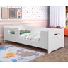 Cama Infantil Pequenina Branco Com Colchão - 4