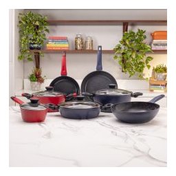 Caçarola Alumínio Forjado 24 Cm Everyday Azul Oxford 138745 - 9