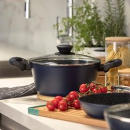 Caçarola Alumínio Forjado 24 Cm Everyday Azul Oxford 138745 - 7