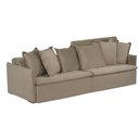 Ver imagem 7 de Sofá Modular 4 Lugares Olinda 2.30 MT com Molas Retrátil e Reclinável Veludo Nobre Sofatec