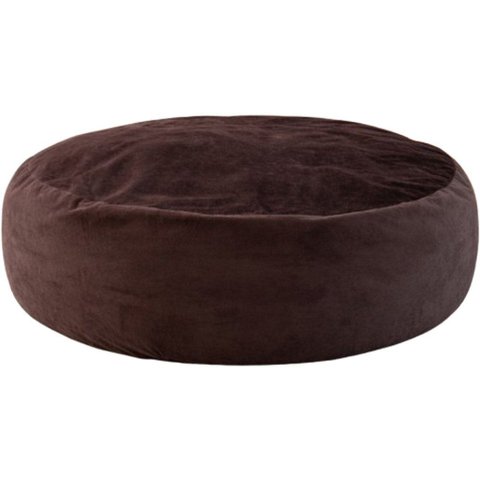Puff Gigante Almofadão Hiper Soft 140x40cm Home&cia Marrom