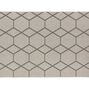 Ver imagem 1 de TAPETE FUNC HEXAGONAL AREIA 1,50x2,00 - J SERRANO