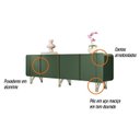 Ver imagem 6 de Buffet Saluti Verde Pistache - Hb Móveis