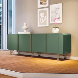 Buffet Saluti Verde Pistache - Hb Móveis - 9