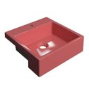 Ver imagem 2 de Cuba de Semi Encaixe para Banheiro Xq355 Quadrada Compace