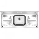 Ver imagem 1 de Pia de Inox 1,50 X 0,53 Escorredor