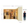 Guarda-roupa Modulado Reflecta Innova 8 Portas 339,2cm x 240cm MOD 001 100% MDF - 5