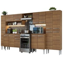 Armário de Cozinha Completa 325cm Rustic Emilly  Madesa 02 - 3