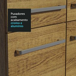 Armário de Cozinha Completa 325cm Rustic Emilly  Madesa 02 - 7