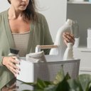 Ver imagem 3 de Organizador Multiuso Flow 8l Branco Martiplast