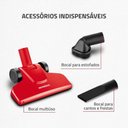 Ver imagem 6 de Aspirador de Pó Mondial Turbo Cycle Vermelho/preto 1100w 127v - Ap-36