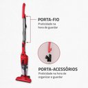 Ver imagem 5 de Aspirador de Pó Mondial Turbo Cycle Vermelho/preto 1100w 127v - Ap-36