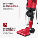 Ver imagem 4 de Aspirador de Pó Mondial Turbo Cycle Vermelho/preto 1100w 127v - Ap-36