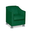 Ver imagem 4 de Mini Poltrona Cadeira Infantil Tilla de Criança Suede Verde