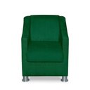 Ver imagem 1 de Mini Poltrona Cadeira Infantil Tilla de Criança Suede Verde