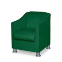 Ver imagem 5 de Mini Poltrona Cadeira Infantil Tilla de Criança Suede Verde
