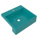 Ver imagem 2 de Cuba de Semi Encaixe para Banheiro Xq395 Quadrada Compace