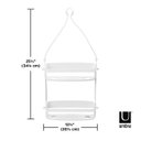 Ver imagem 6 de FLEX DUPLO - SUPORTE / PRATELEIRA PARA DUCHA BRANCO