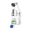 Ver imagem 1 de FLEX DUPLO - SUPORTE / PRATELEIRA PARA DUCHA BRANCO