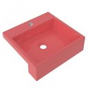 Ver imagem 2 de Cuba de Semi Encaixe para Banheiro Xq395 Quadrada Compace