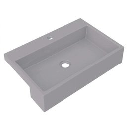 Cuba de Semi Encaixe para Banheiro xrt550 Retangular Compace - 2