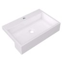 Ver imagem 2 de Cuba de Semi Encaixe para Banheiro Xrt550 Retangular Compace