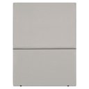 Ver imagem 5 de Cabeceira Solteiro 90 Cm com Frame Luna Suede Cinza Claro Artte