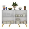 Aparador Buffet 4 Portas Retrô Alemanha Multimóveis BR3556 - 6