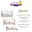 Ver imagem 6 de Jogo de Quarto Infantil com Colchão Incluso Trevalla Móveis Pom Pom - Rosa/Branco