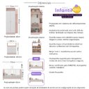 Ver imagem 3 de Jogo de Quarto Infantil com Colchão Incluso Trevalla Móveis Pom Pom - Rosa/Branco