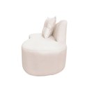 Ver imagem 4 de Namoradeira Sofá Feijão Suria Orgânica Suede Marfim